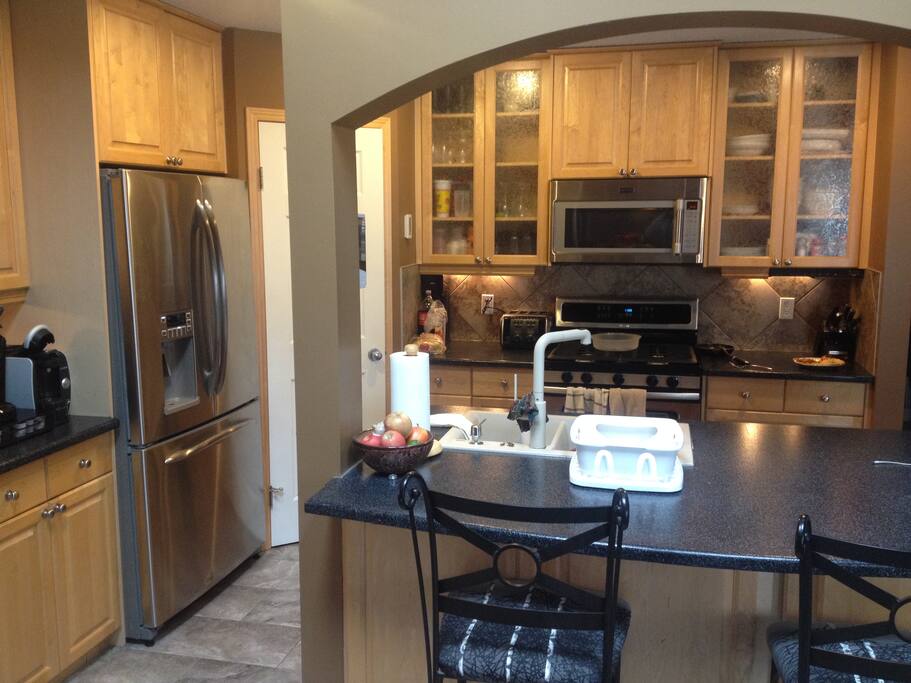 Big Kitchen with SS Appliances