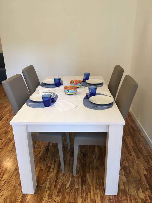 The kitchen table
