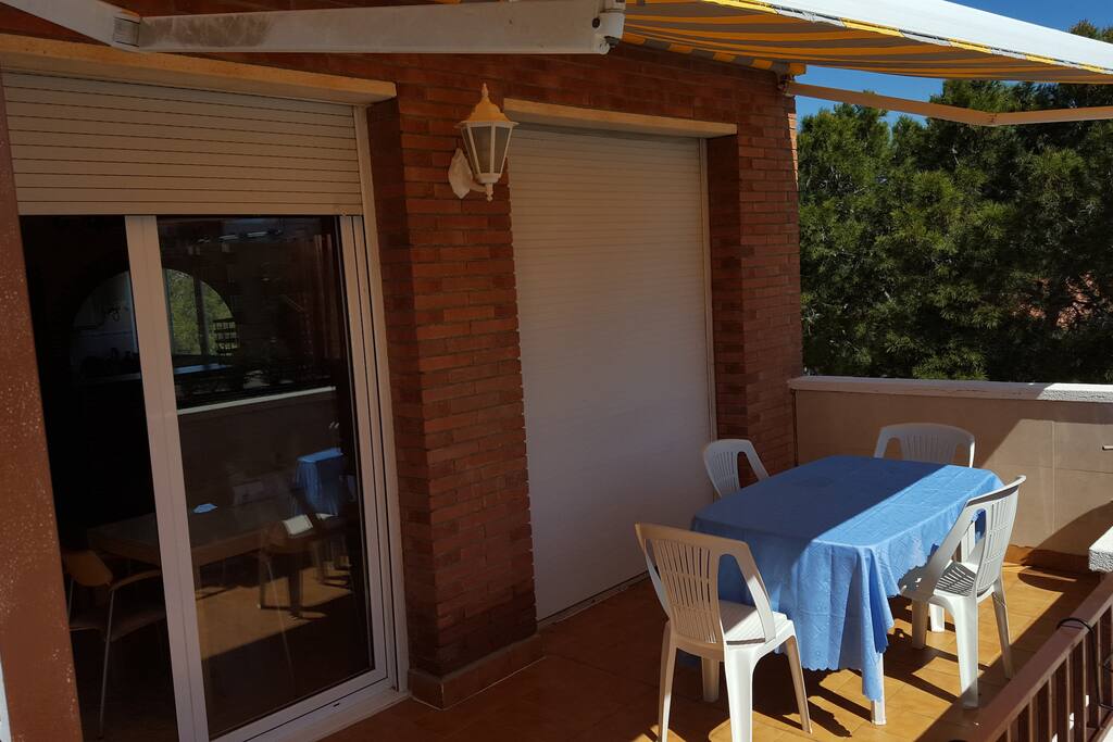 terraza exterior
