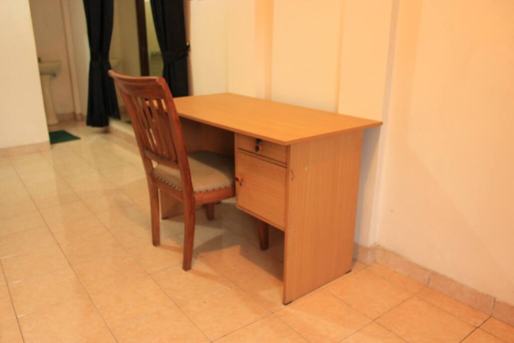 The desk