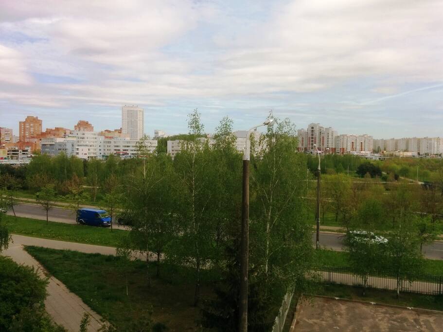 Вид из окна