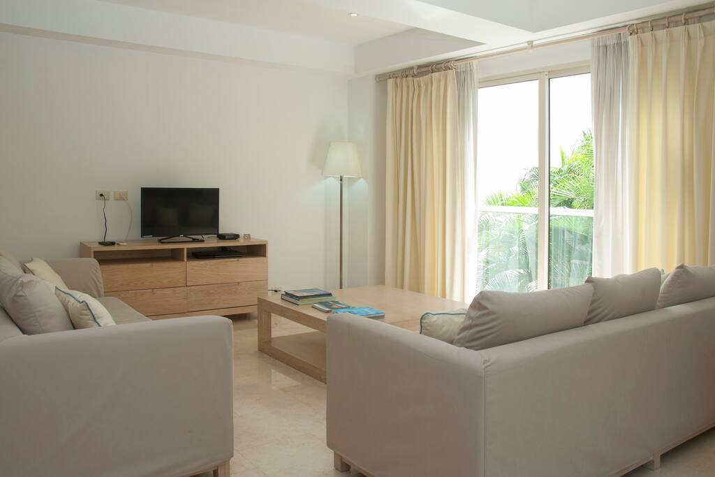 Living Room with Plasma TV