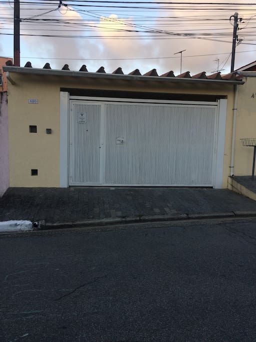 Frente da casa