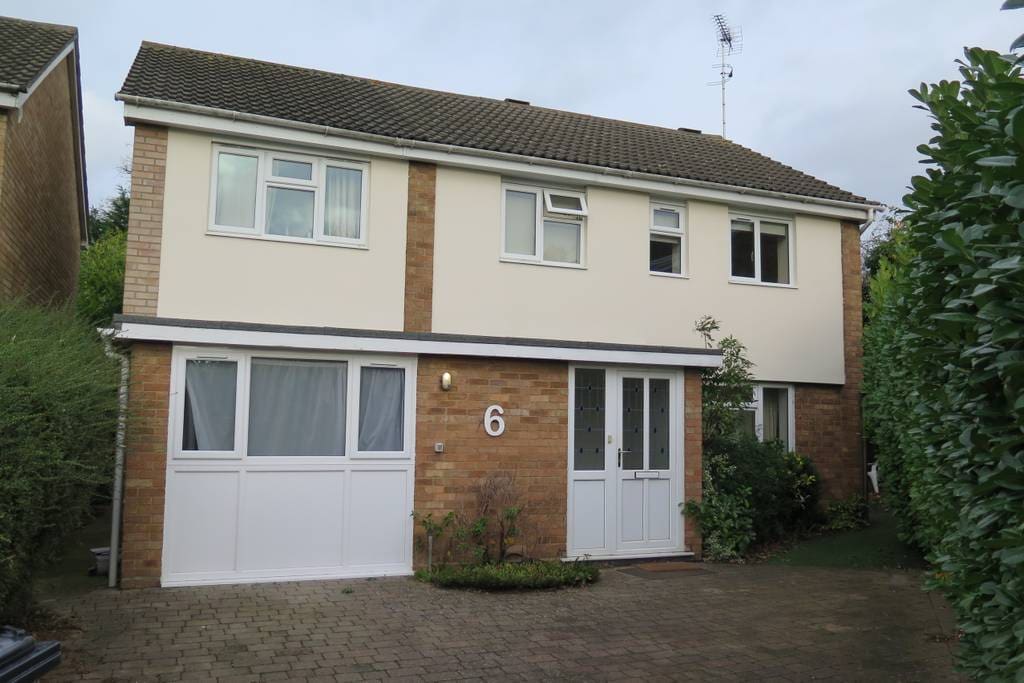 front side of the house