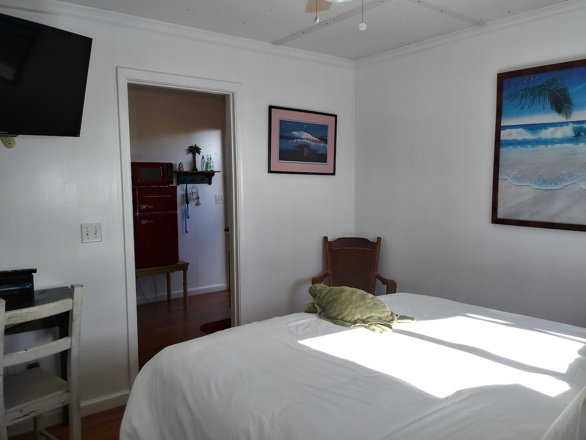 Простор во спалната соба со поглед кон океанот