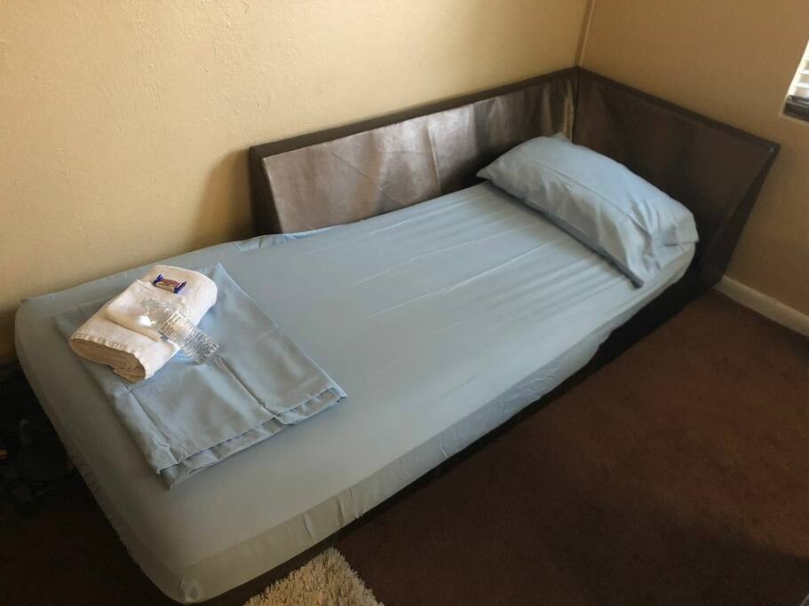 a cozy sofa to sleep