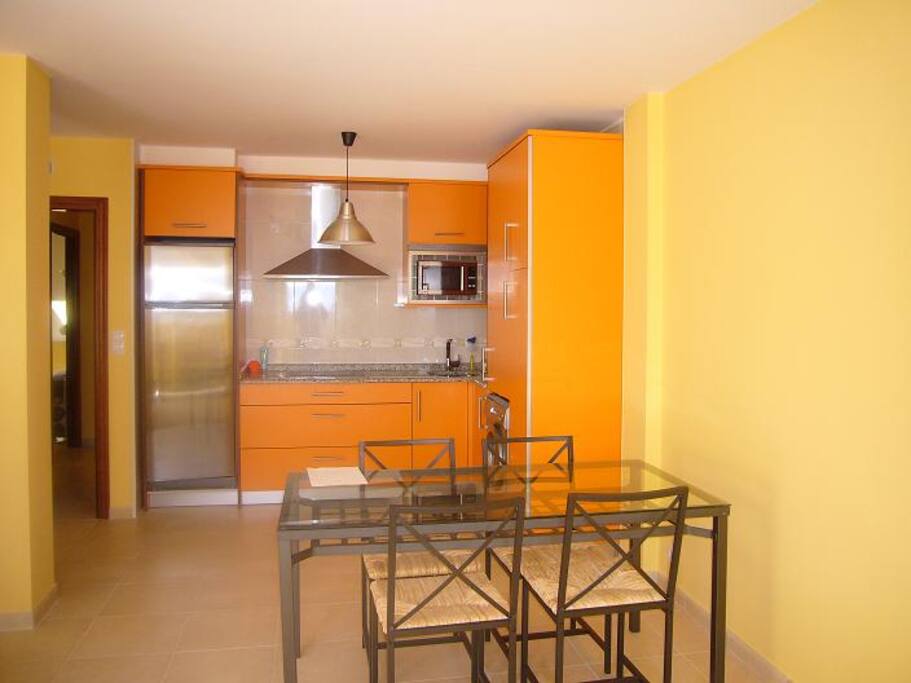 Cocina con todo lo indispensable