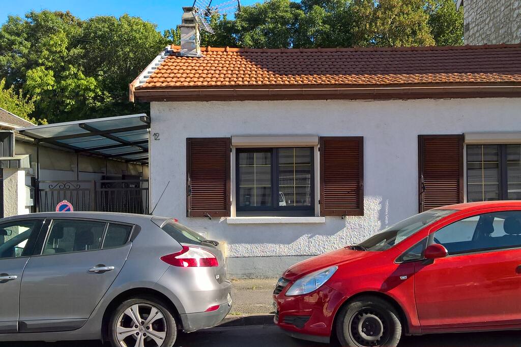 Façade avant de la maison