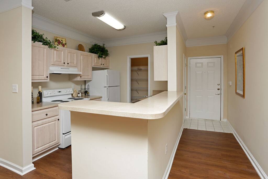 Kitchen and Foyer