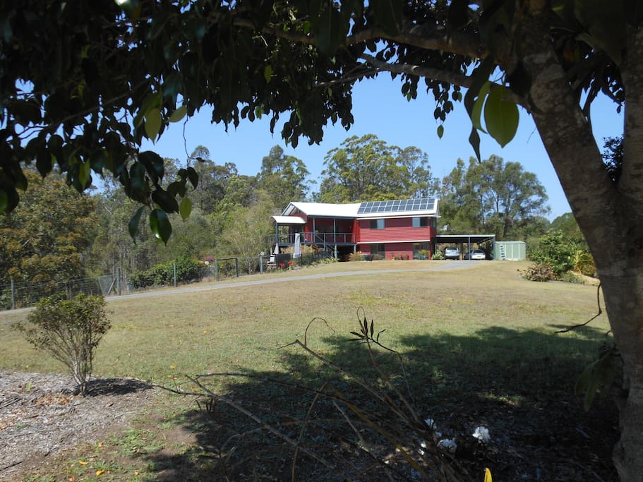The house from the garden