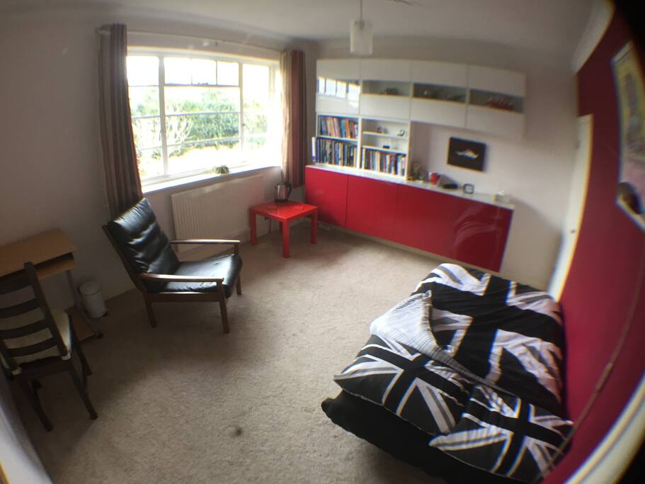 Easychair, Coffee table, computer desk
