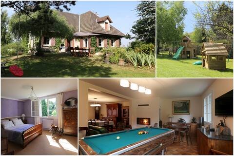 Country Charm &  Space in Burgundy