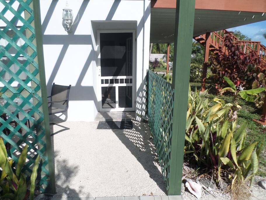 Your own private entrance
