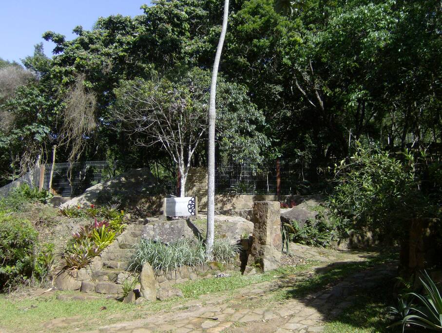 Entrada da casinha