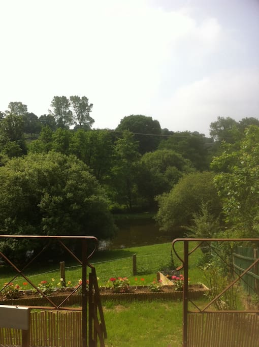 vue depuis la terrasse