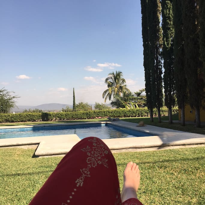 Casa y alberca totalmente privada #petfriendly - Cabañas en renta en