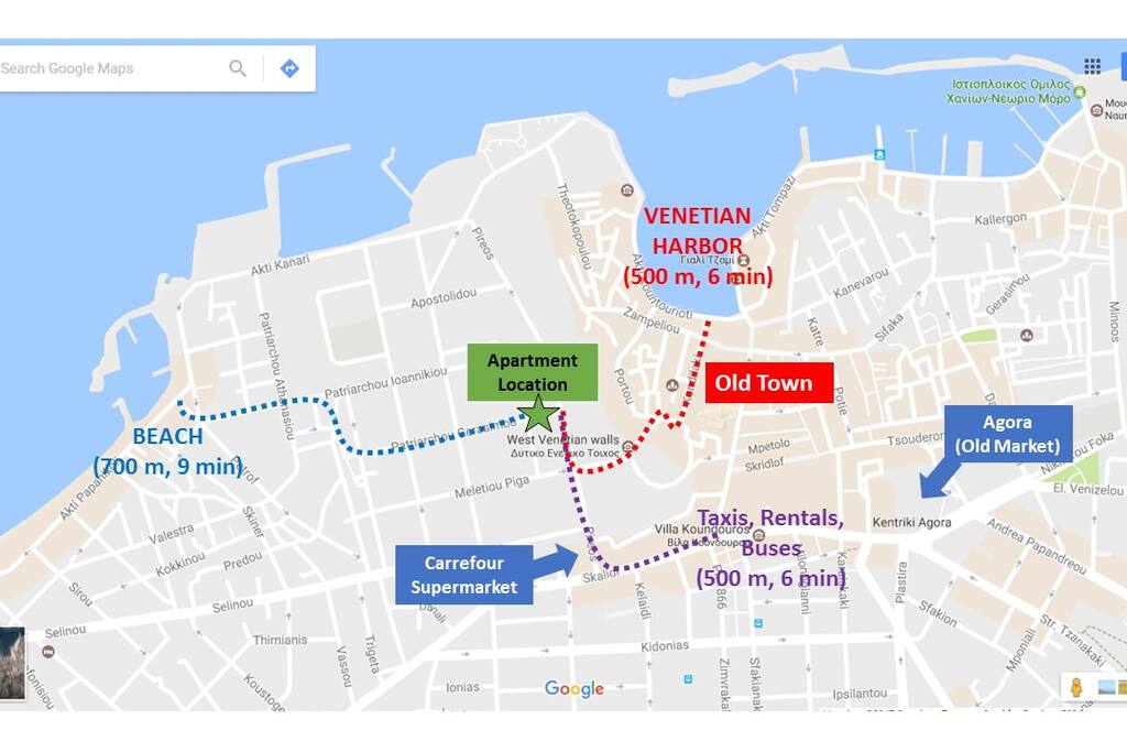 All attractions are within less than a 10 minute walk.