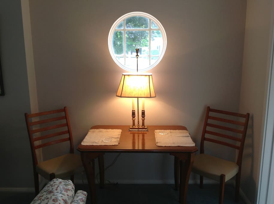 Dining area