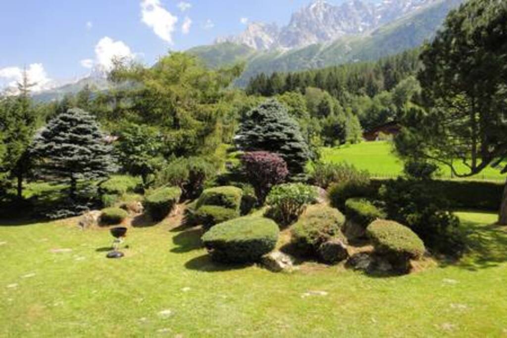 Vue du balcon / été