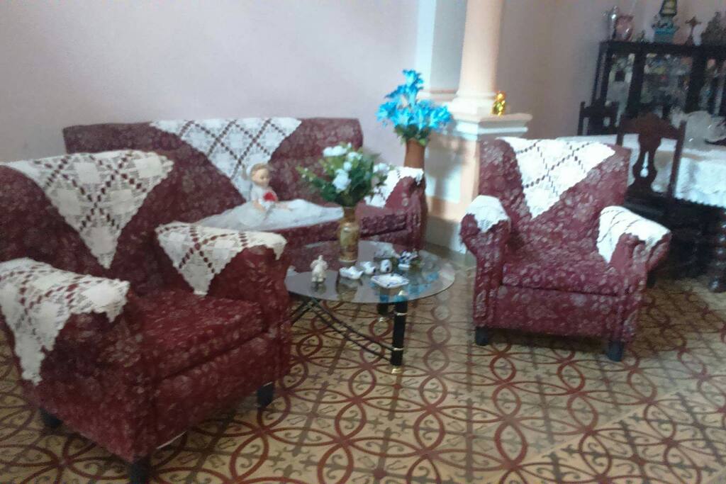 Amplio Living para dar la bienvenida a los visitantes