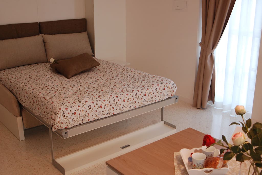 letto matrimoniale a scomparsa