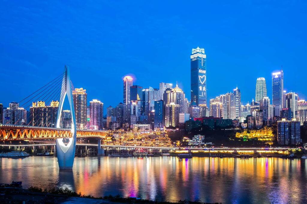 重庆渝中夜景