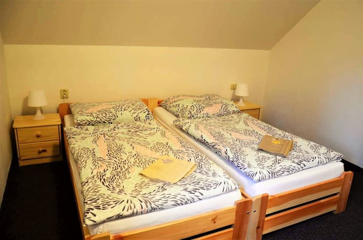 Apartmá č. 1 v penzionu Eder pro 7 osob 63 m2