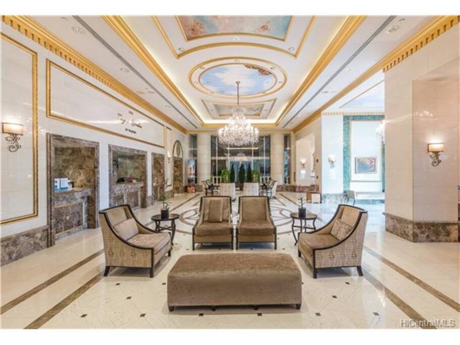 Grand entrance