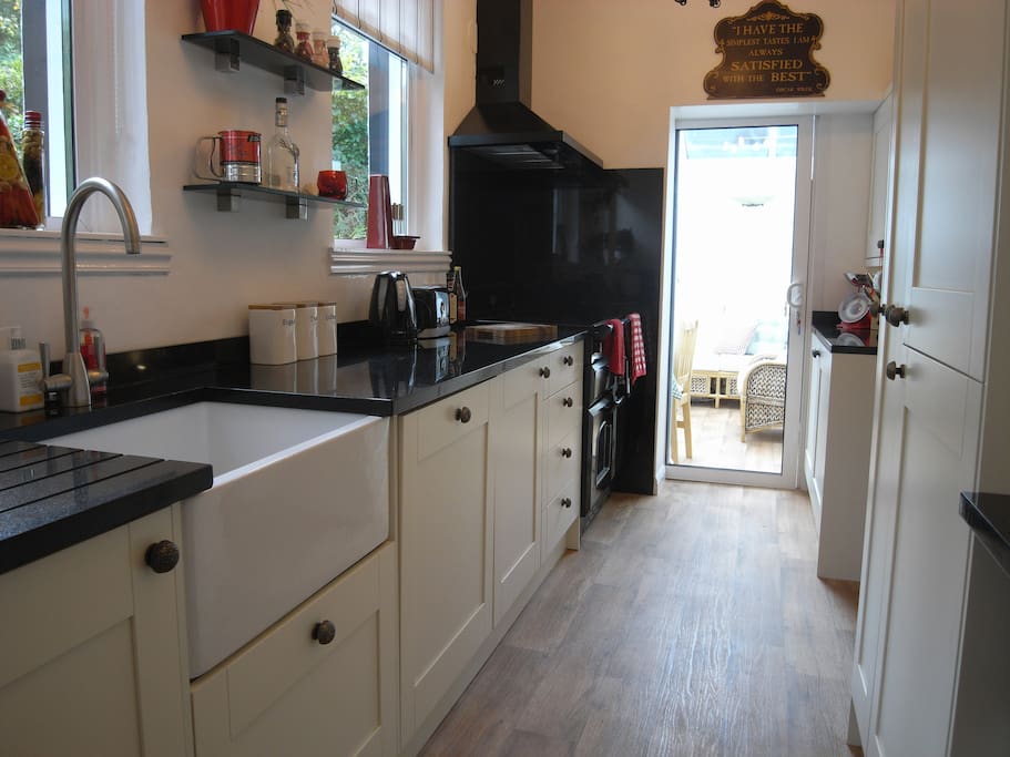 Kitchen, looking towards the conservatory