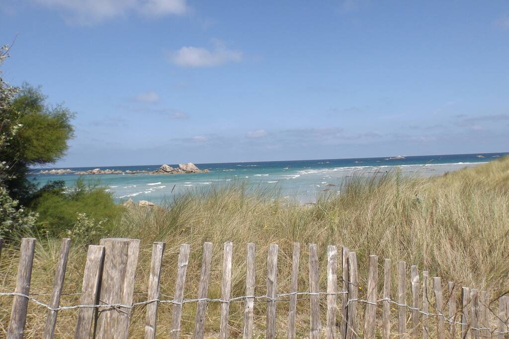 La plage des Amiets
