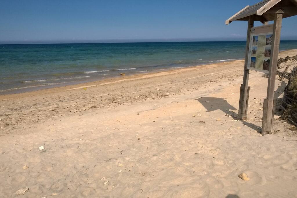 spiaggia sotto casa