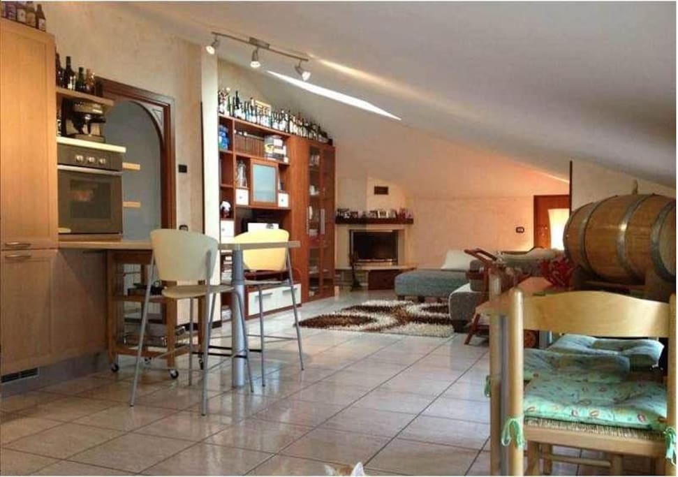 Cucina con penisola