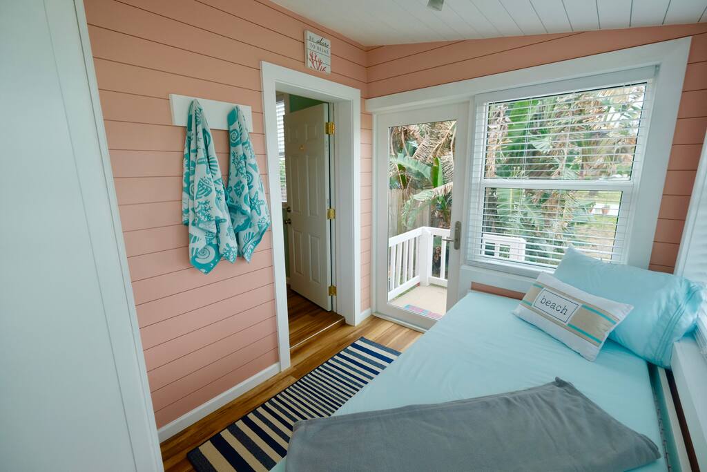Front room with privacy door