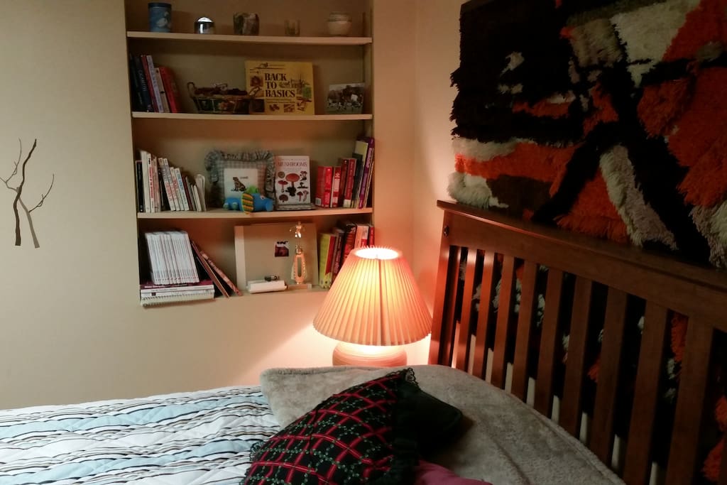 Bedroom with king bed