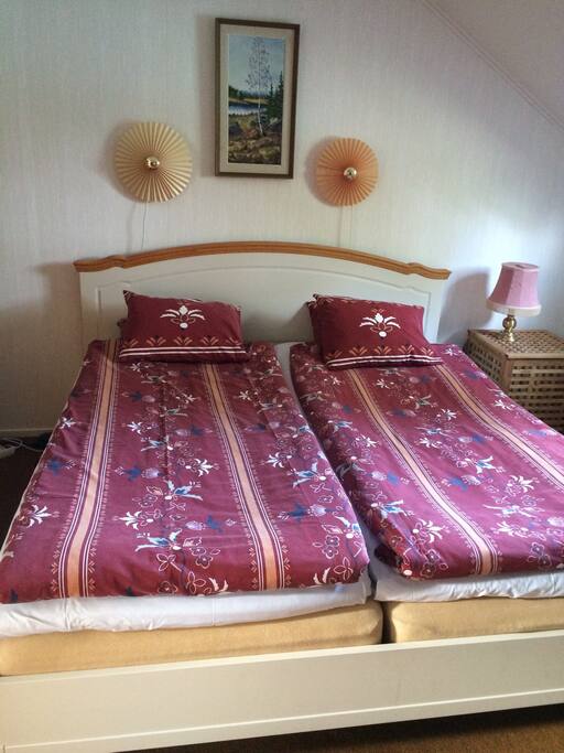 Very comfortable bed