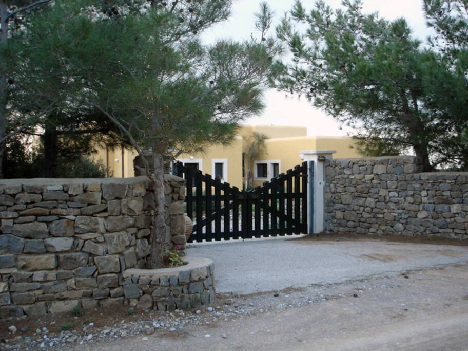 Our gate.