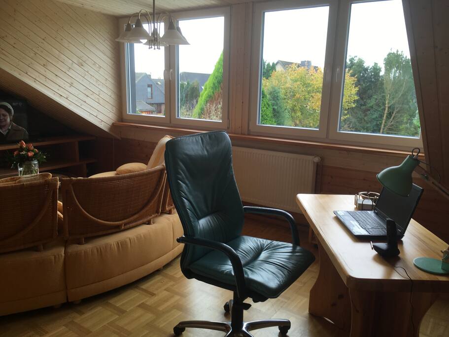 Eine bequeme Arbeitsgelegenheit
