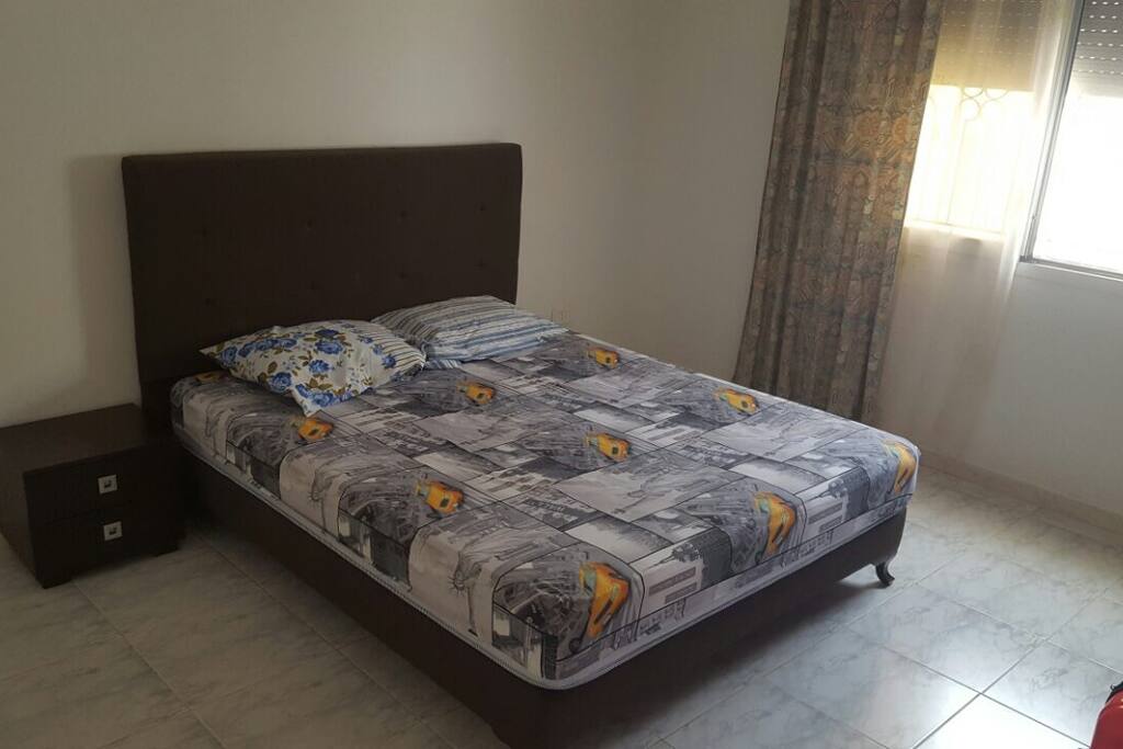 Chambre 2 lit double