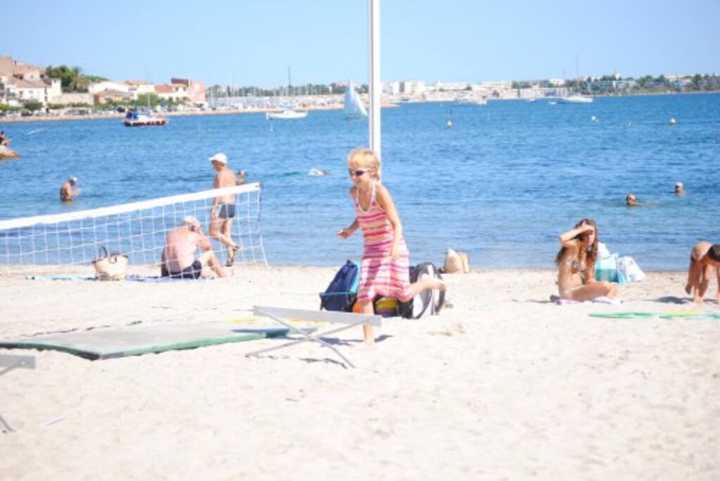 Plages de sable fin sur l'Etang de Thau
