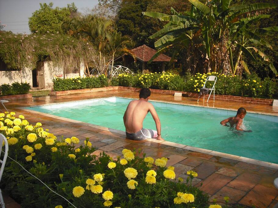 Área da Piscina