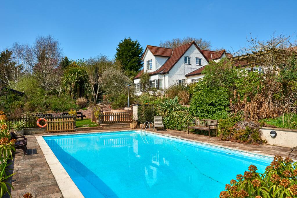 House and pool