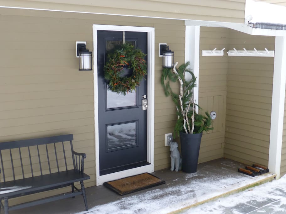 Front door. December 2017