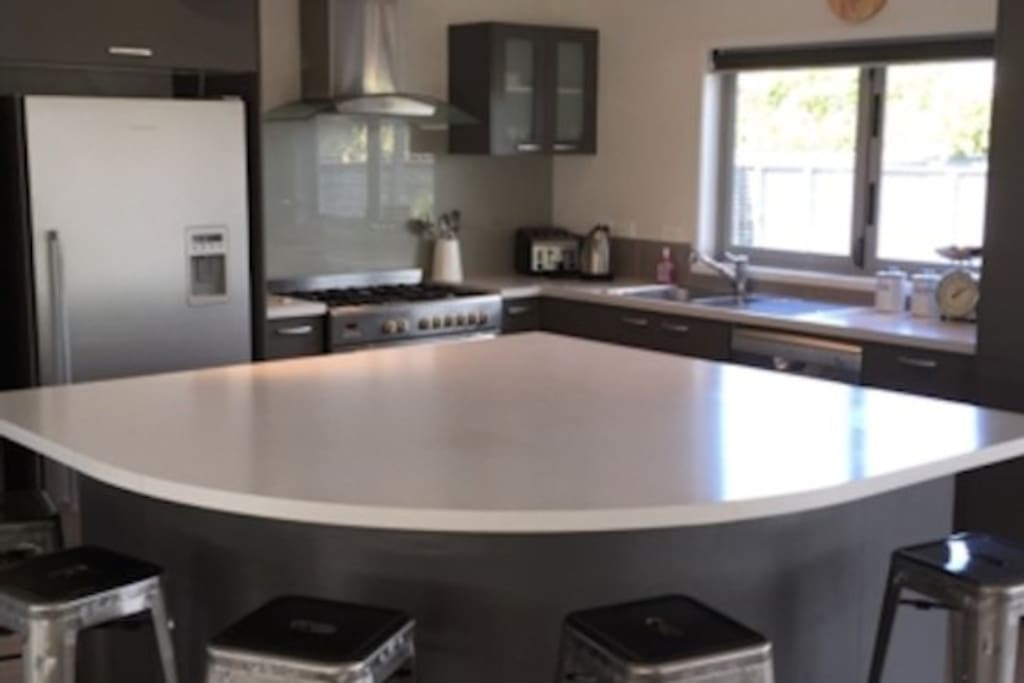Kitchen 2 - Omaha Beach bach or holiday home