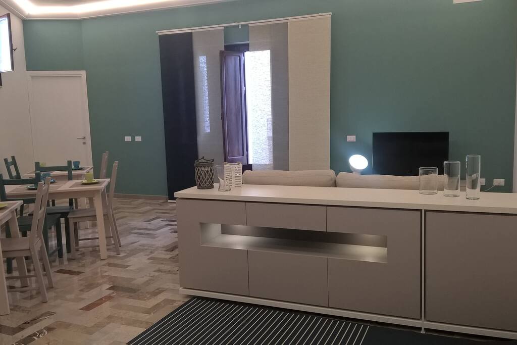 zona relax e prima colazione
