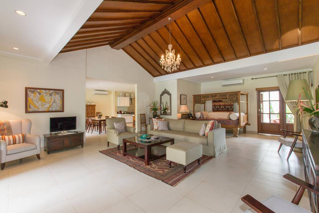 Bright living room