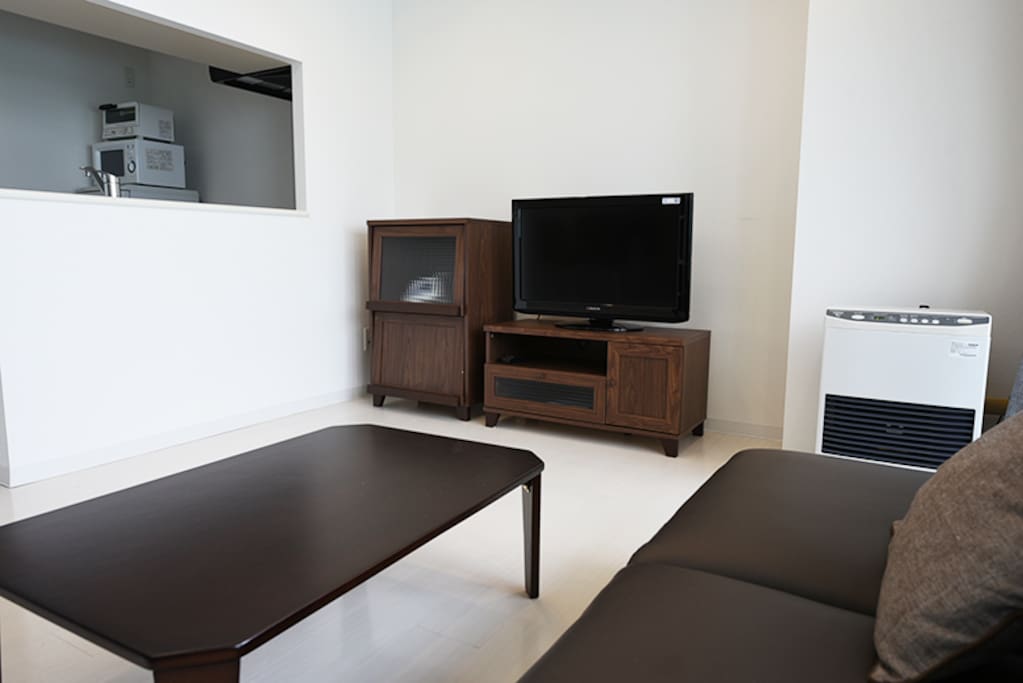Living room - semi double sofa bed (2050 × 1200)