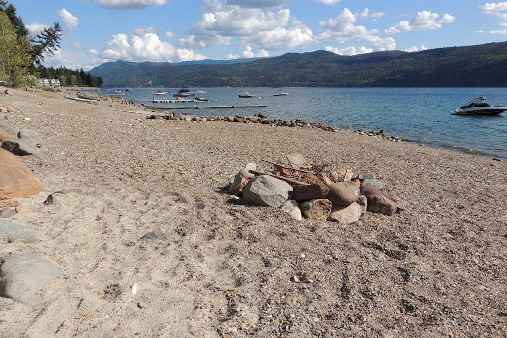 beach in summer time