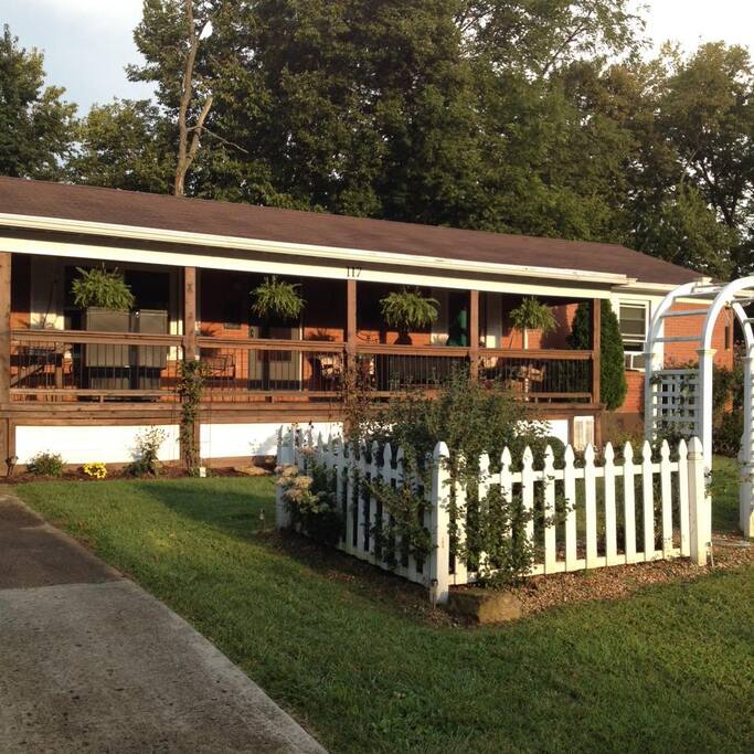 The front of our home.