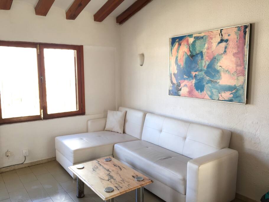 The living room