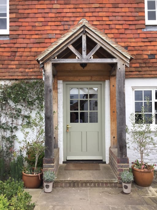 Welcoming front door